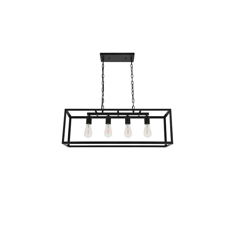 Image 7 Resolute 4 Lt Black Pendant more views