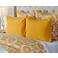 Resort Mango Yellow Printed King Pillow Sham