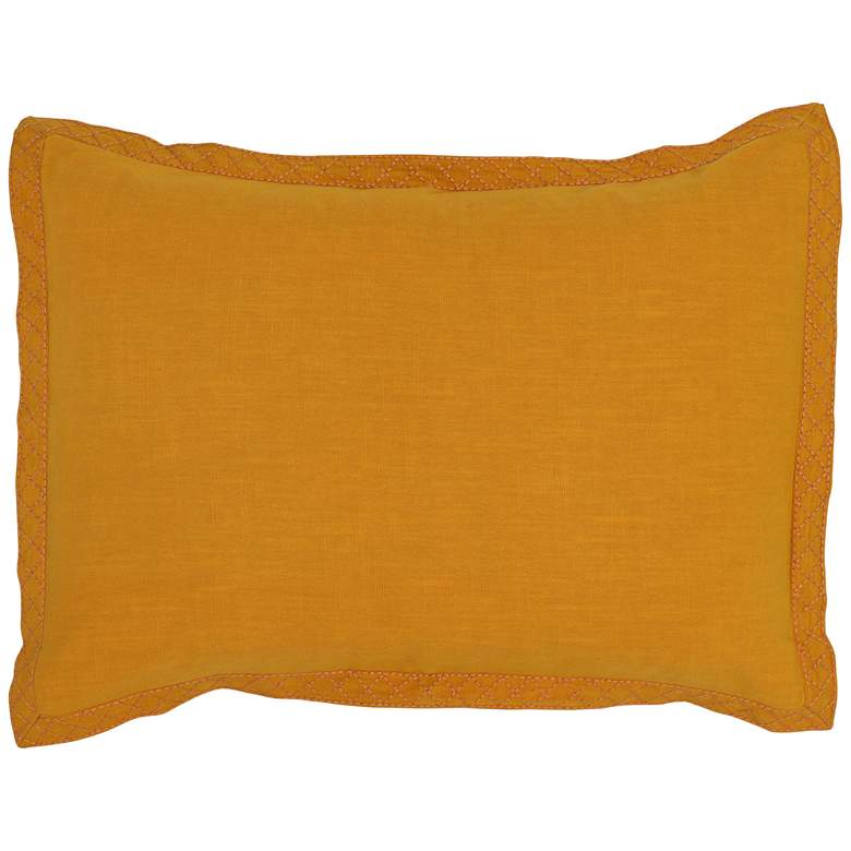 Image 1 Resort Mango Yellow Printed Standard Pillow Sham