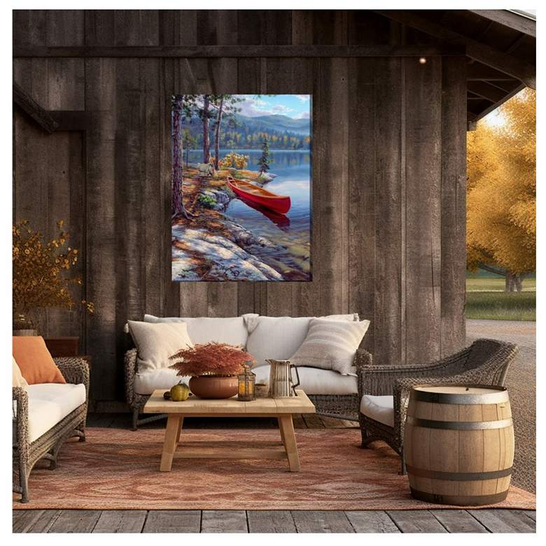 Image 2 Rest Stop Outdoor Canvas Art more views