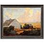 1_Resting Place 45"W x 35"H Modern Framed Art
