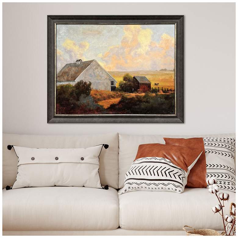 Image 4 Resting Place 45"W x 35"H Modern Framed Art more views