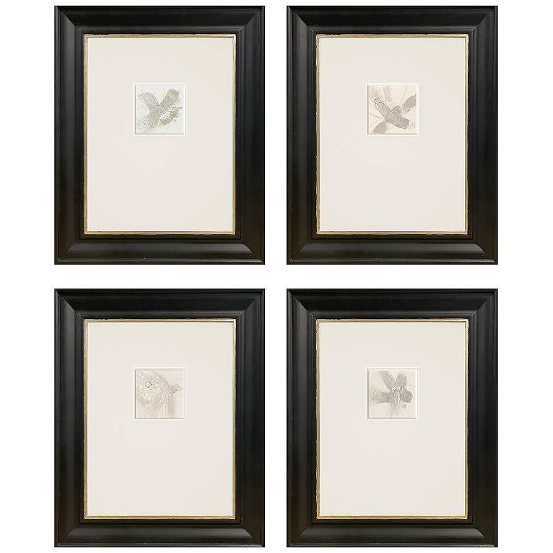 Image 1 Restoration 17"W x 21"H Framed Art Set of 4