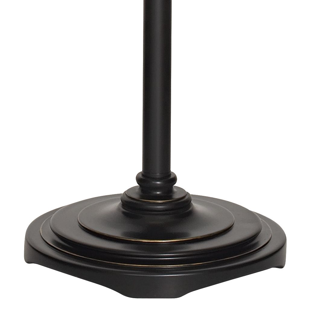 restoration bronze swing arm floor lamp by regency hill