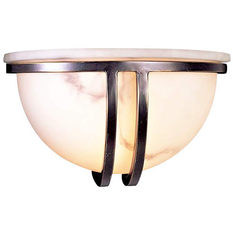 Image 1 Restoration Collection 9 1/4 inch Wide ADA Bronze Wall Sconce