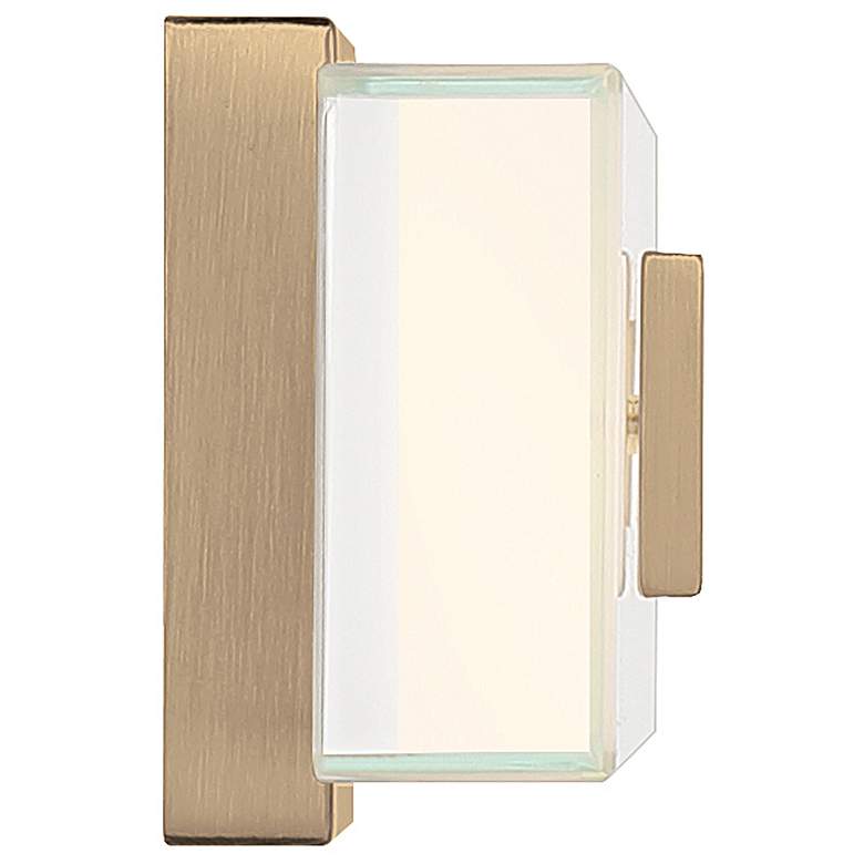 Image 3 Restore 24 3/4"W Antique Brushed Brass LED Vanity Bath Light more views