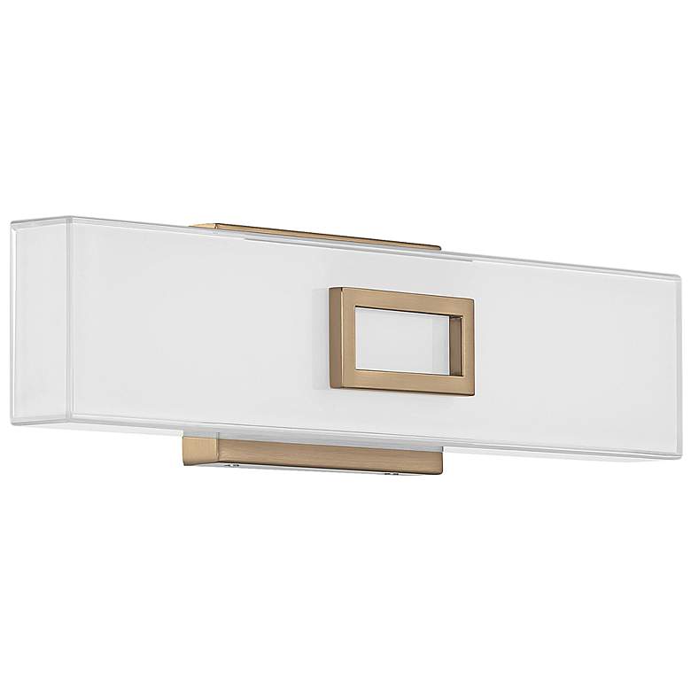 Image 7 Restore 24 3/4"W Antique Brushed Brass LED Vanity Bath Light more views