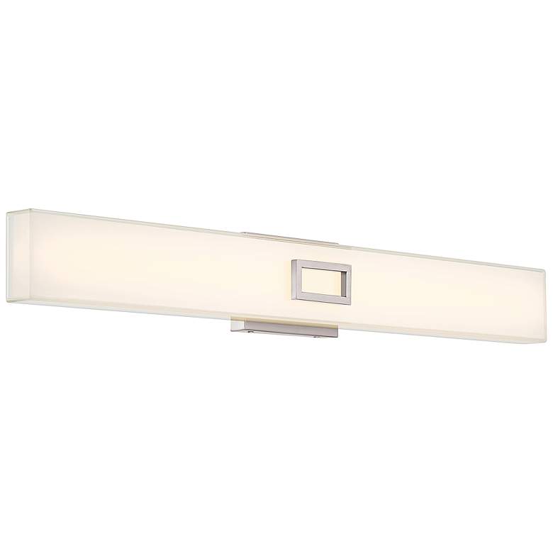 Image 1 Restore 36" Wide Brushed Steel LED Vanity Bath Light
