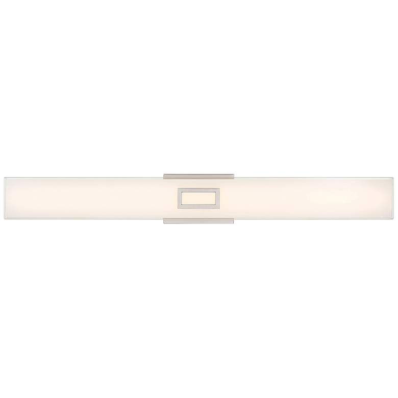 Image 2 Restore 36" Wide Brushed Steel LED Vanity Bath Light more views