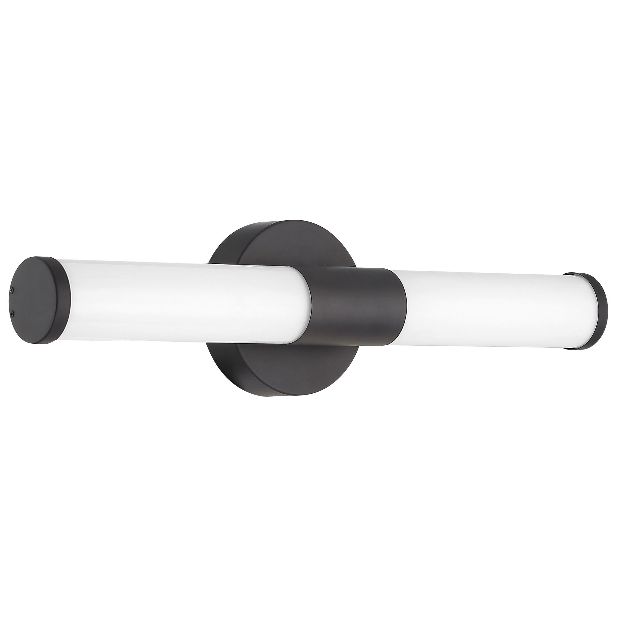 Image 6 Retreat 18" Wide Small Matte Black LED Vanity Light more views