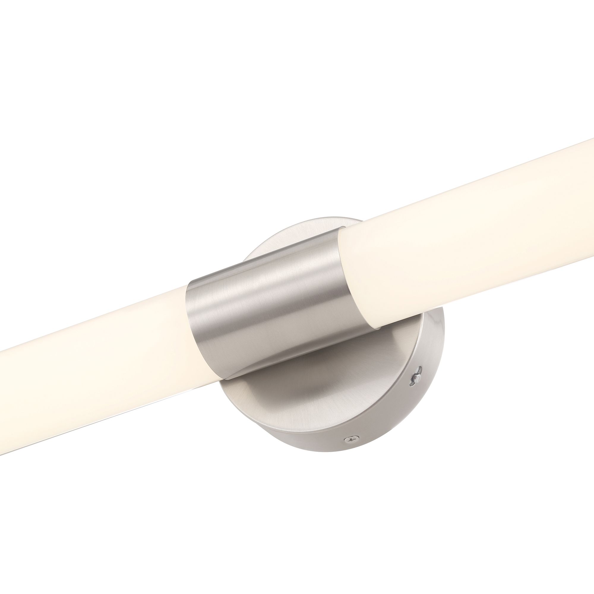 Image 6 Retreat 24" Wide Medium Brushed Steel LED Vanity Light more views