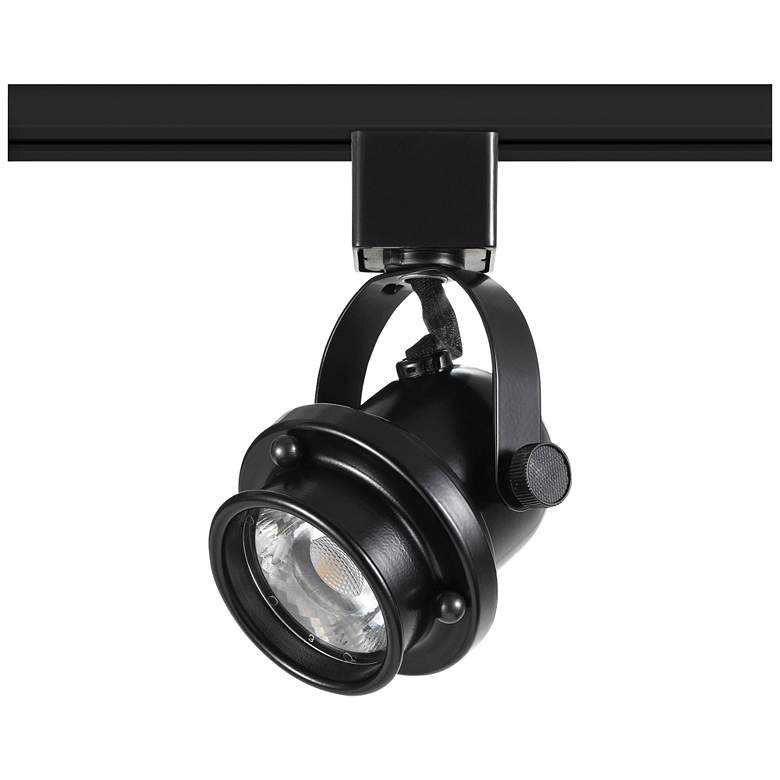 Image 1 Retro Black 10 Watt Dimmable LED Track Head for Halo System