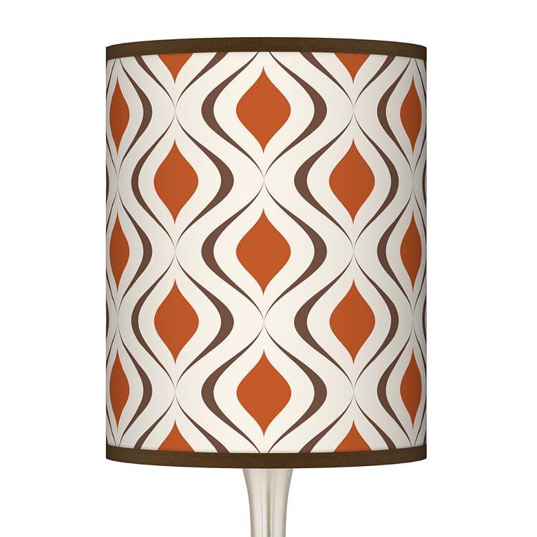Image 2 Retro Lattice Giclee Modern Droplet Table Lamp more views
