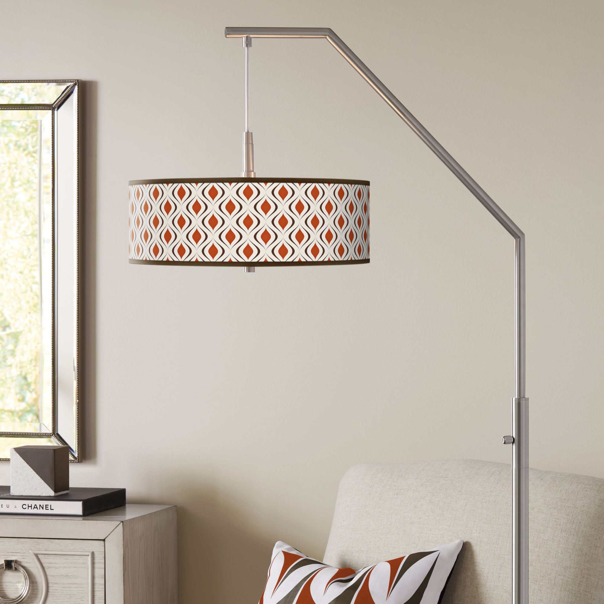 lattice floor lamp