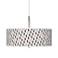 Retro Lines Giclee Pendant Chandelier