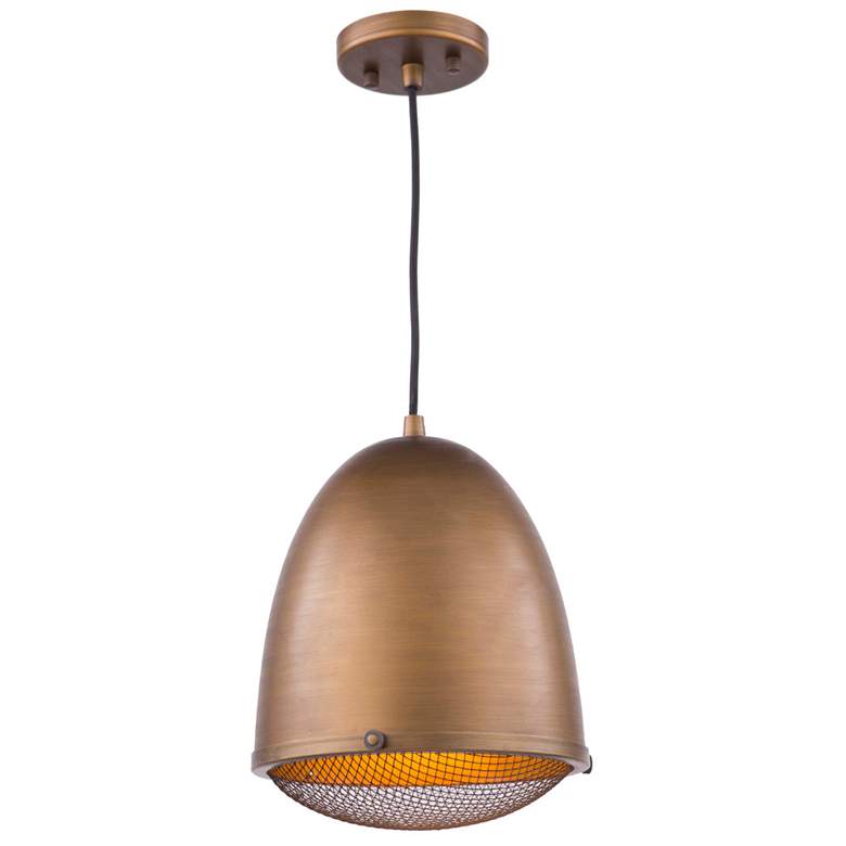 Image 1 Retro Loft 1-Light Bronze Metal Pendant