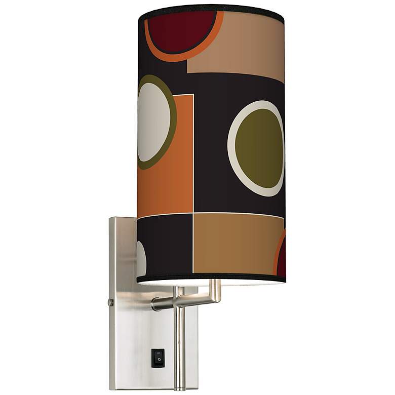 Image 1 Retro Medley Banner Giclee Plug-In Sconce
