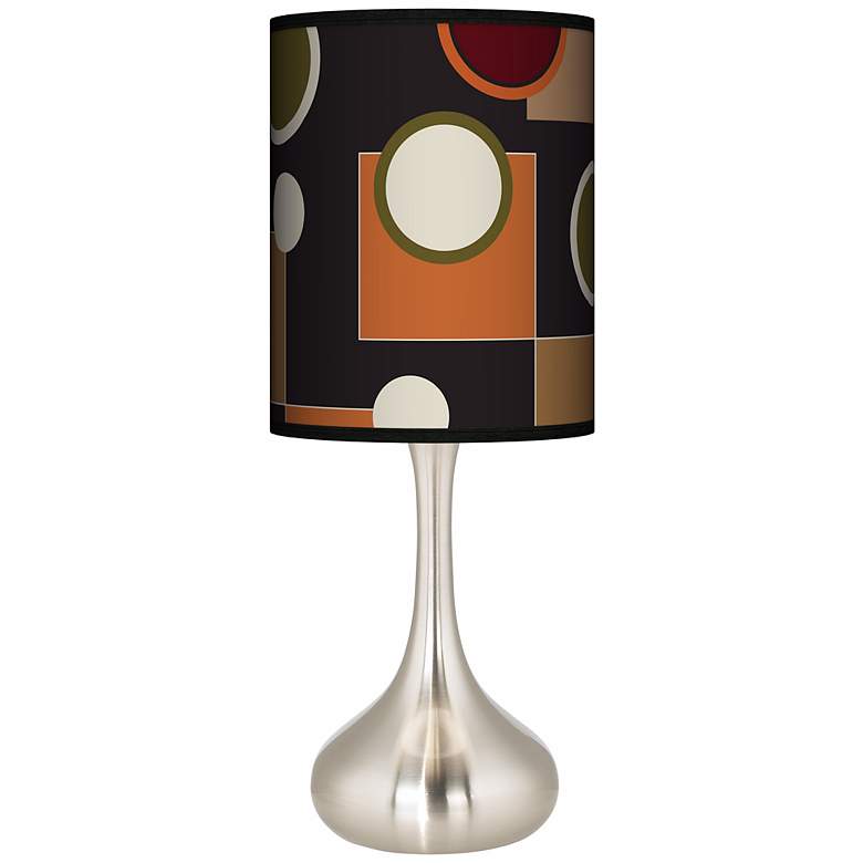 Image 1 Retro Medley Giclee Droplet Table Lamp
