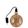 RetroEssence Amber Glass Remote Controlled LED Globe Bulb