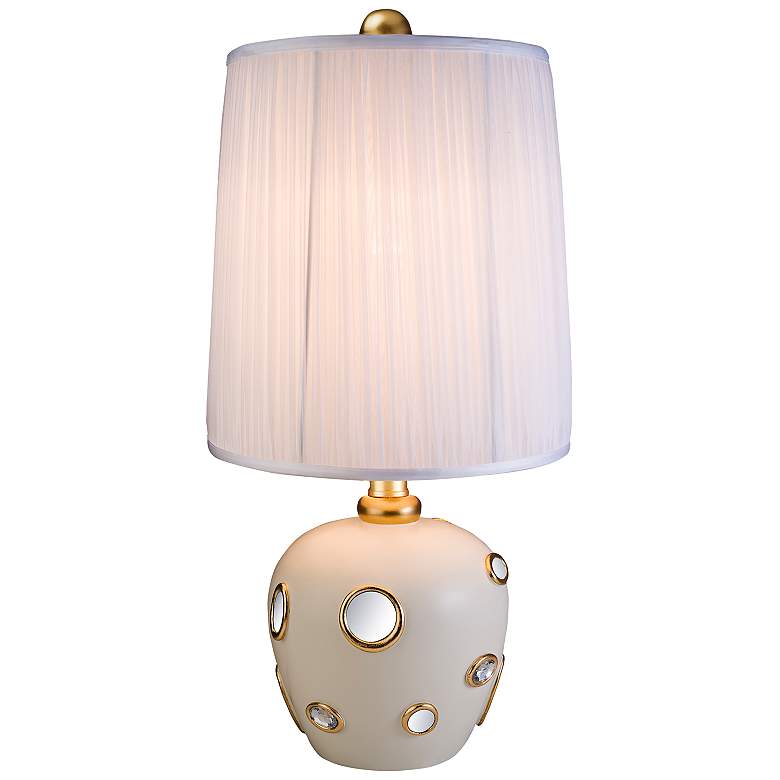 Image 1 Retrospeck Matte Cream Table Lamp