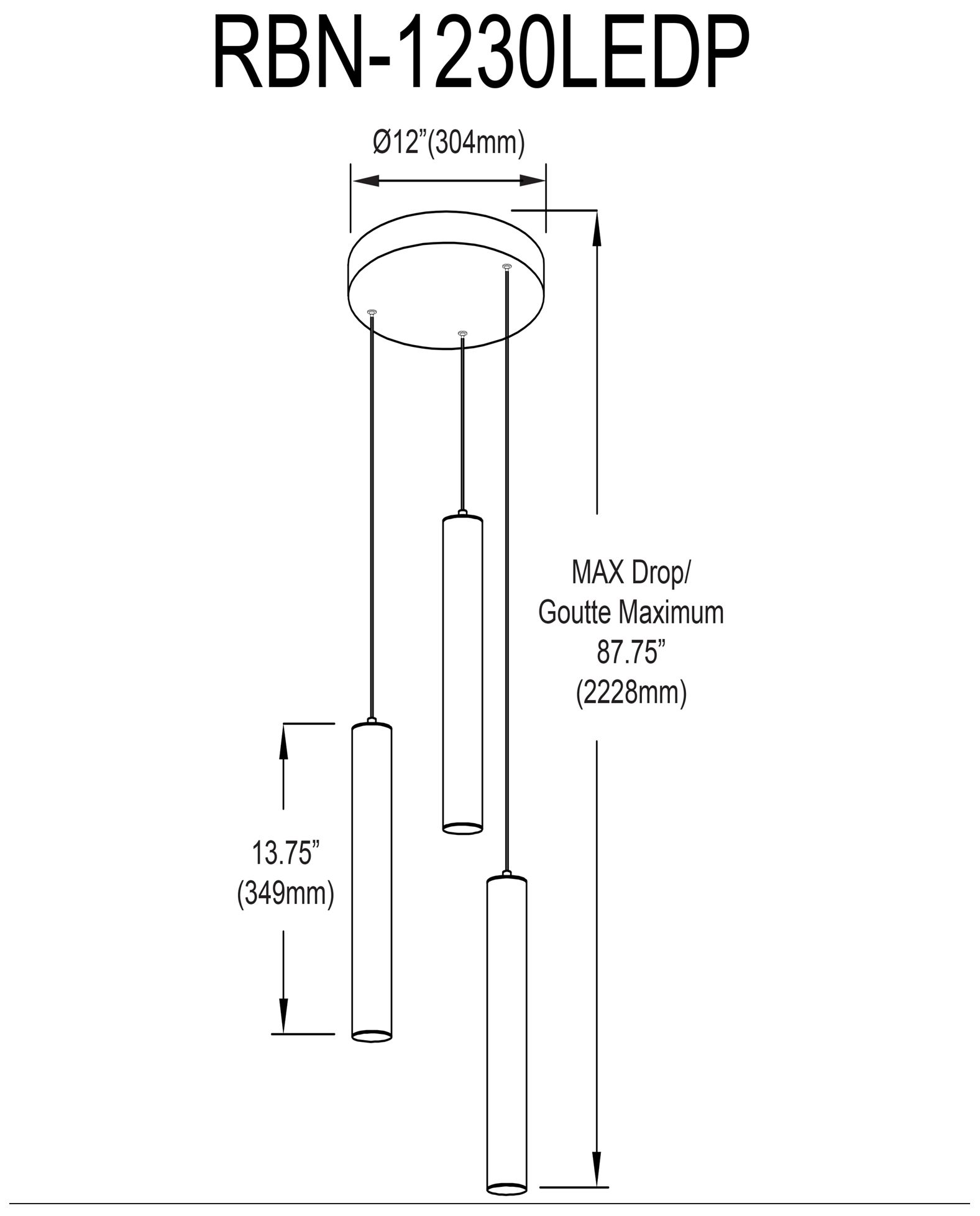 Image 4 Reuben 12" Wide 3-Light Aged Brass Finish Pendant w/ White Shade more views