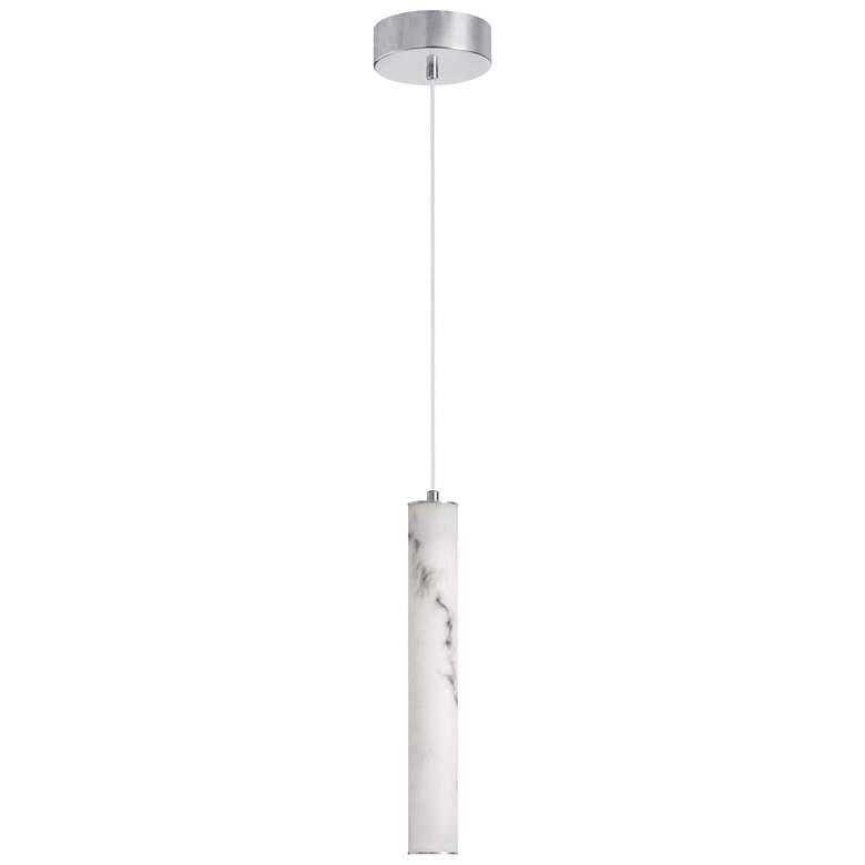 Image 1 Reuben 2.5" Wide Polished Chrome LED Pendant