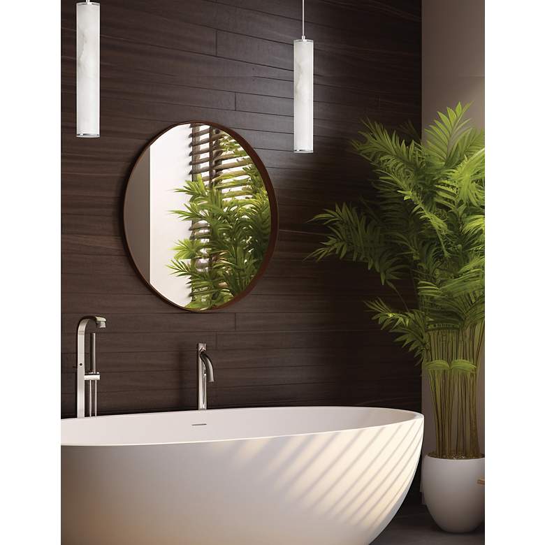 Image 2 Reuben 2.5" Wide Polished Chrome LED Pendant more views