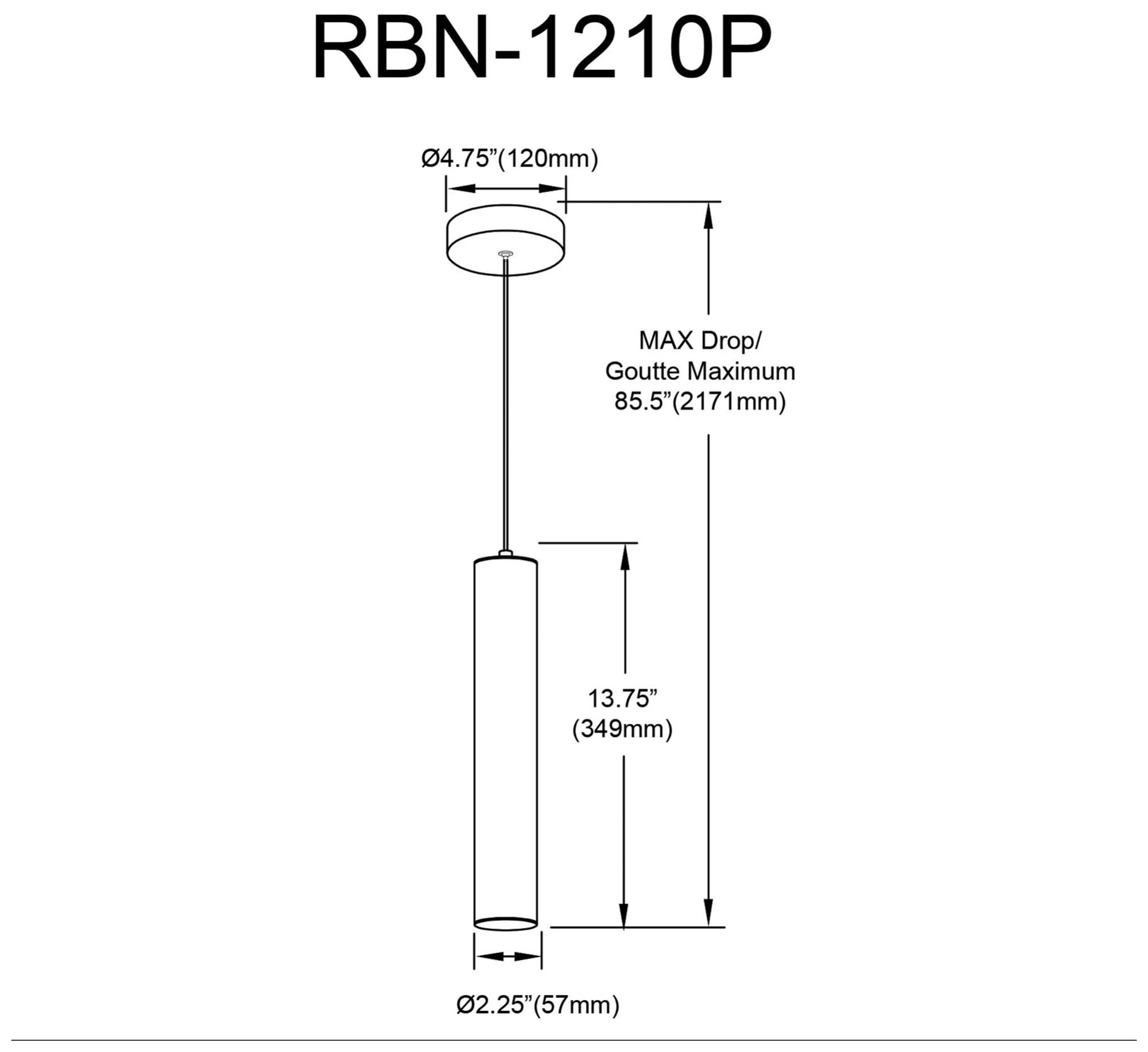Image 3 Reuben 2 1/4" Wide White LED Mini Pendant more views