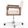 Reuben Harbor Natural and Nettle Wood Desk Chair