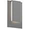 Reveal 11 3/4" High Textured Gray LED Outdoor Wall Light