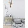 7_Reveal 11"W Satin Nickel and Brass LED Multi-Light Pendant more views