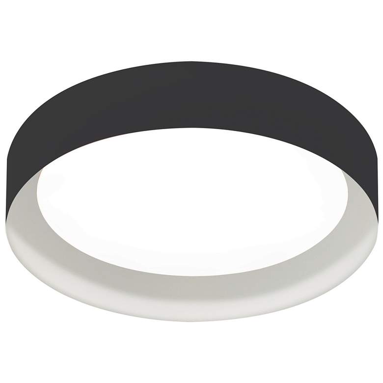 Image 1 Reveal 12 inch LED Flush  - Black/White