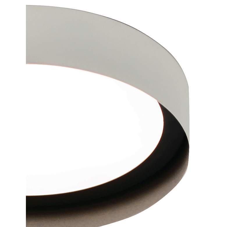 Image 3 Reveal 16" LED Flush - White/Black more views