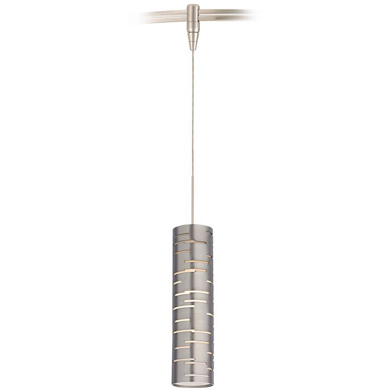 Image 1 Revel 2 1/2" Wide Satin Nickel Monorail Mini Pendant