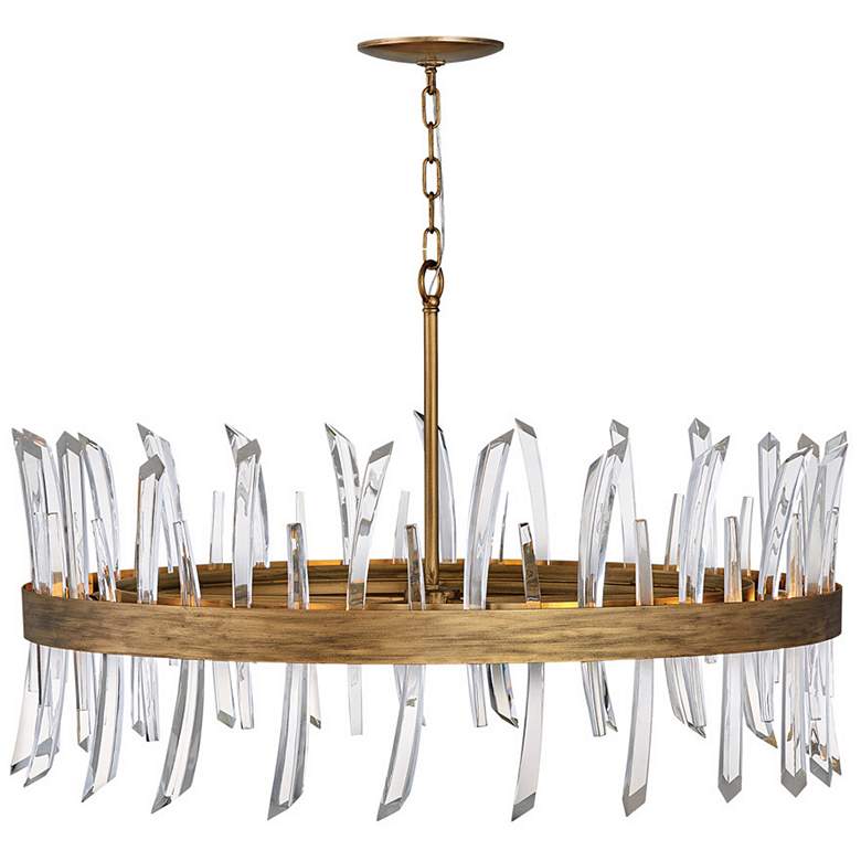 Image 1 Revel 36 1/4 inch Wide Gold Chandelier by Hinkley Lighting