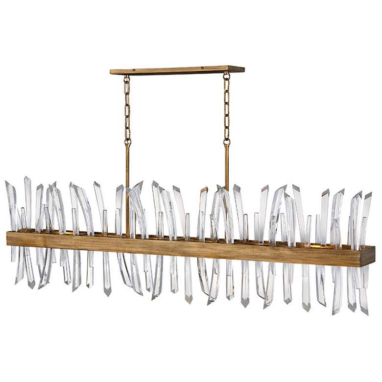 Image 1 Revel 55 1/2" Wide Gold Chandelier by Hinkley Lighting