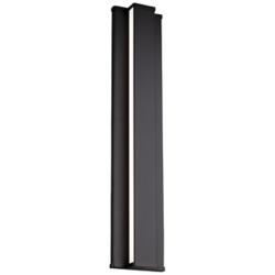 Revels 24&quot;H x 5&quot;W 2-Light Outdoor Wall Light in Black