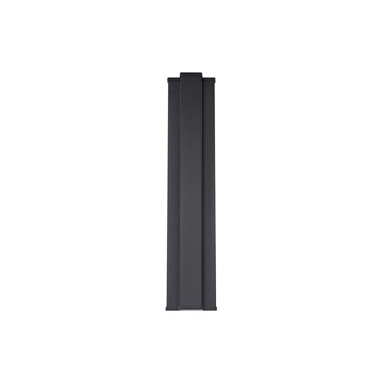 Image 3 Revels 24"H x 5"W 2-Light Outdoor Wall Light in Black more views
