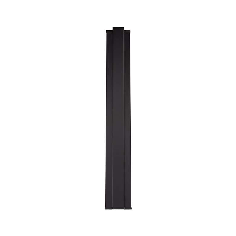 Image 2 Revels 36"H x 5"W 2-Light Outdoor Wall Light in Black more views