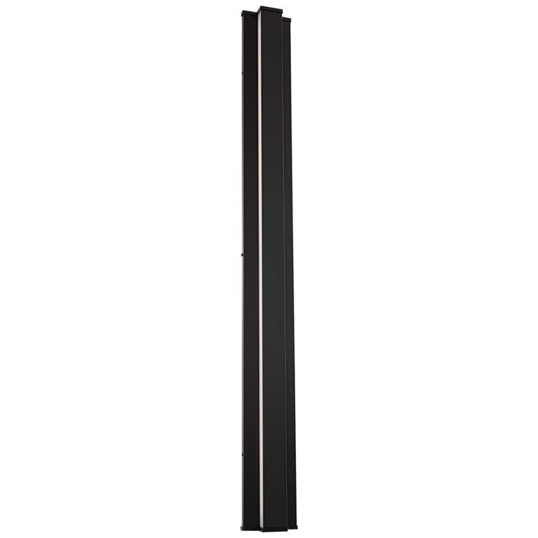 Image 1 Revels 48 inchH x 5 inchW 2-Light Outdoor Wall Light in Black