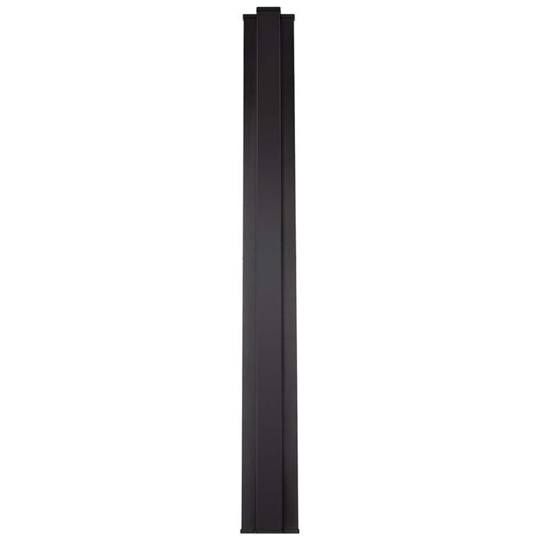 Image 3 Revels 48"H x 5"W 2-Light Outdoor Wall Light in Black more views