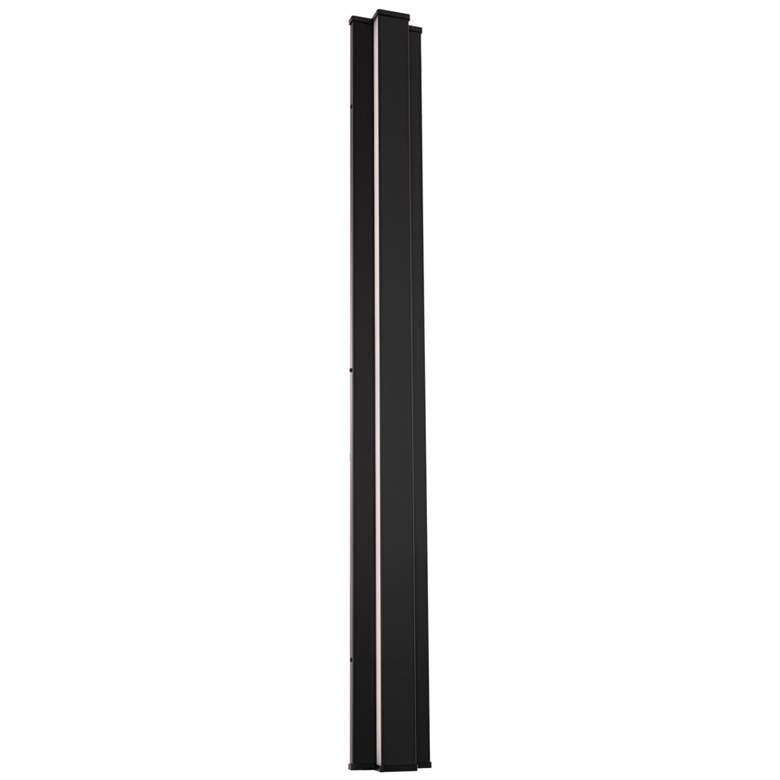 Image 1 Revels 48"H x 5"W 2-Light Outdoor Wall Light in Black
