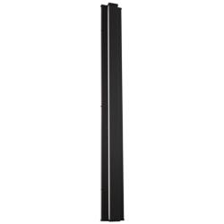 Revels 48&quot;H x 5&quot;W 2-Light Outdoor Wall Light in Black