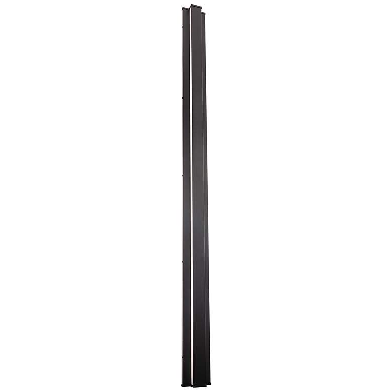 Image 1 Revels 72"H x 5"W 2-Light Outdoor Wall Light in Black