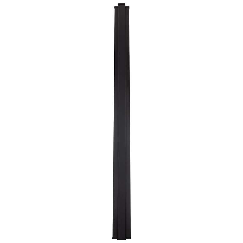Image 3 Revels 72 inchH x 5 inchW 2-Light Outdoor Wall Light in Black more views