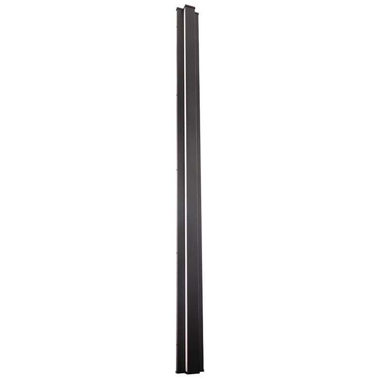 Image 1 Revels 72"H x 5"W 2-Light Outdoor Wall Light in Black