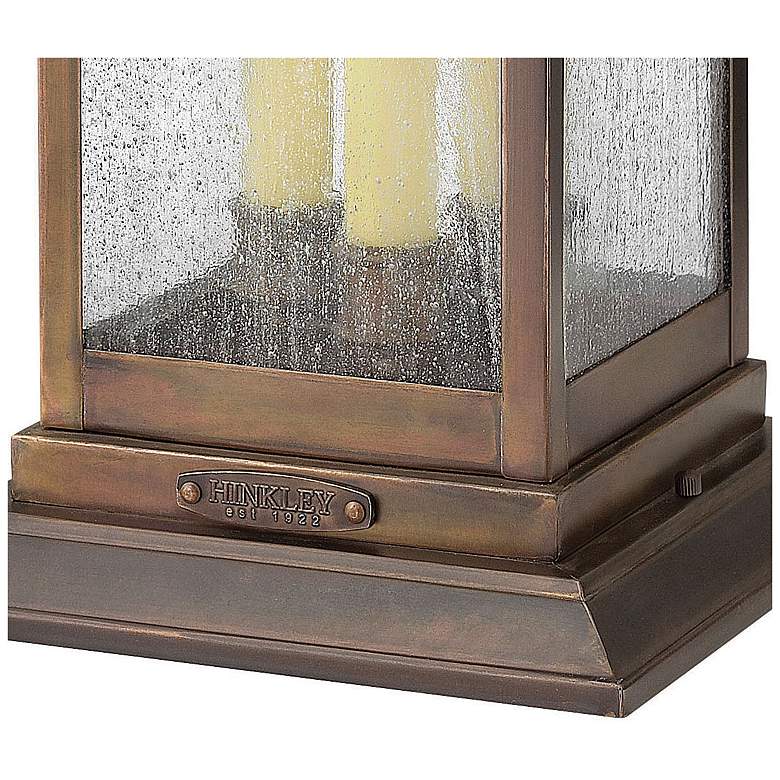 Image 3 Revere 20 1/4" High Sienna 3-Light Outdoor Pier Mount Light more views