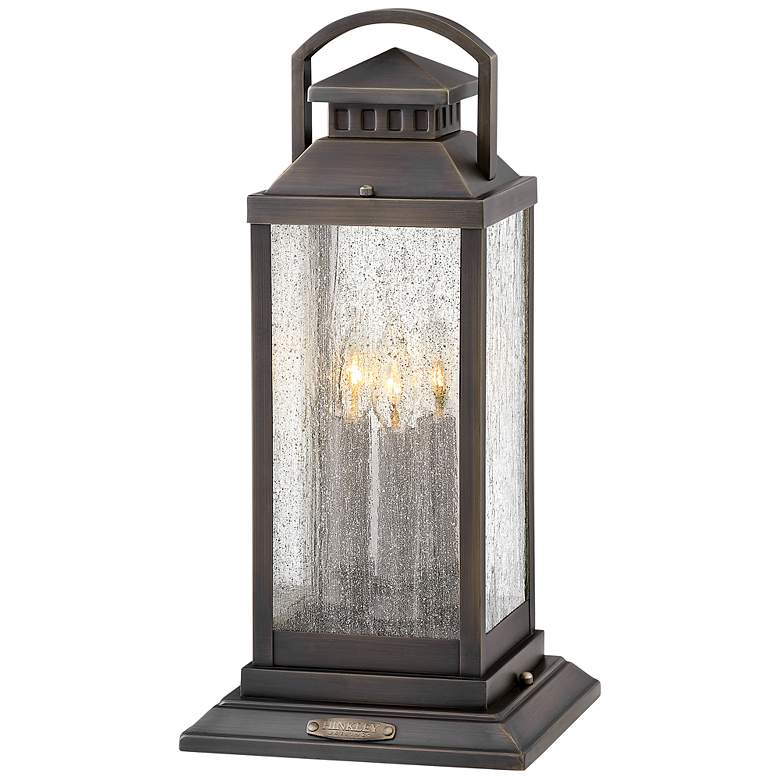 Image 2 Revere 20 1/4" High Solid Brass Outdoor Post Light more views