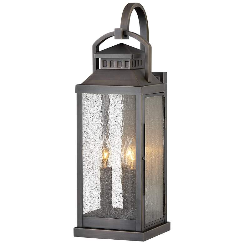 Image 2 Revere 21 3/4" High Solid Brass Outdoor Wall Light more views