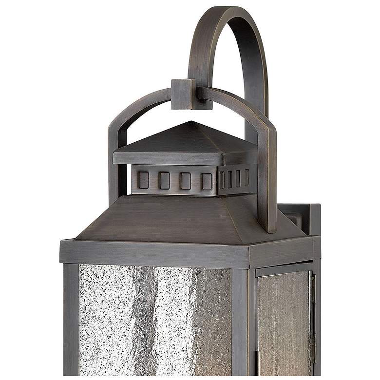 Image 3 Revere 21 3/4" High Solid Brass Outdoor Wall Light more views
